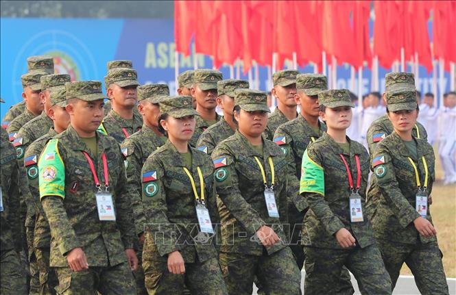 Khai mạc Giải bắn súng quân dụng Lục quân các nước ASEAN lần thứ 30 Chú thích ảnh