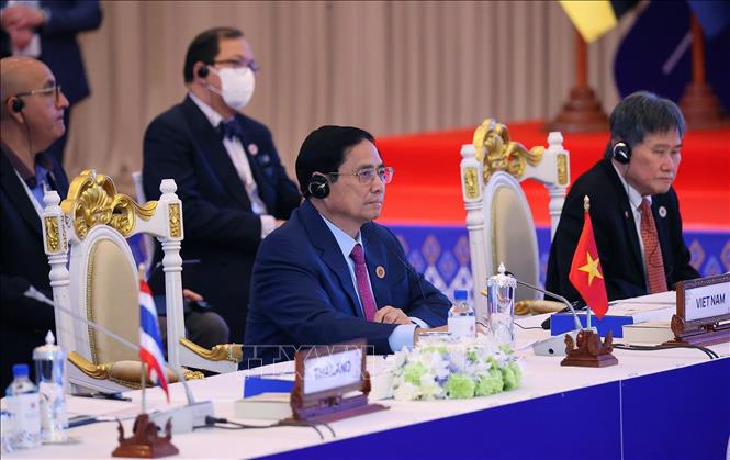 Thủ tướng Chính phủ Phạm Minh Chính dự Hội nghị Cấp cao ASEAN - Hoa Kỳ lần thứ 10 Chú thích ảnh