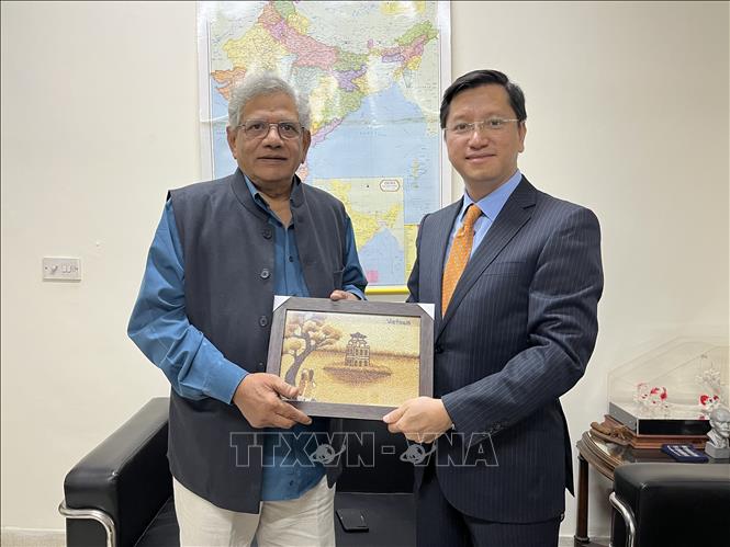 Đảng Cộng sản Ấn Độ Marxist khẳng định nỗ lực thúc đẩy quan hệ với Đảng Cộng sản Việt Nam Chú thích ảnh