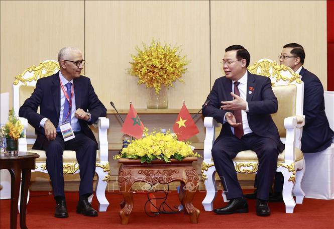 Việt Nam và Maroc nhất trí tăng cường hợp tác cả kênh song phương và đa phương Chú thích ảnh