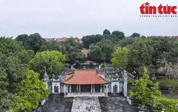 Cận cảnh đền Hai Bà Trưng-  điểm Du lịch di tích Quốc gia đặc biệt