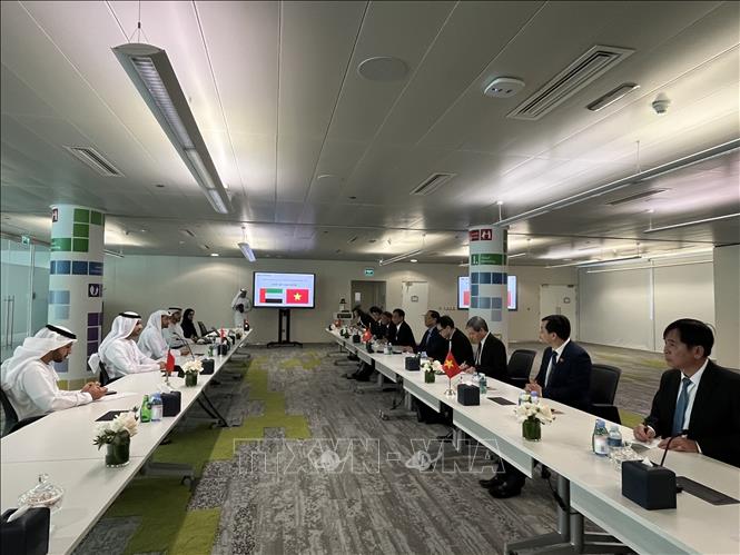 Phó Chủ tịch Quốc hội Trần Quang Phương thăm và làm việc tại UAE Chú thích ảnh