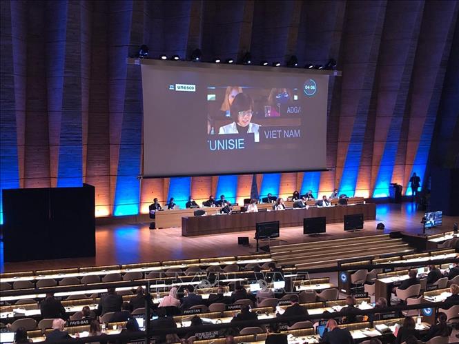 Ngoại giao văn hóa đa phương giúp Việt Nam tỏa sáng ở diễn đàn UNESCO Chú thích ảnh