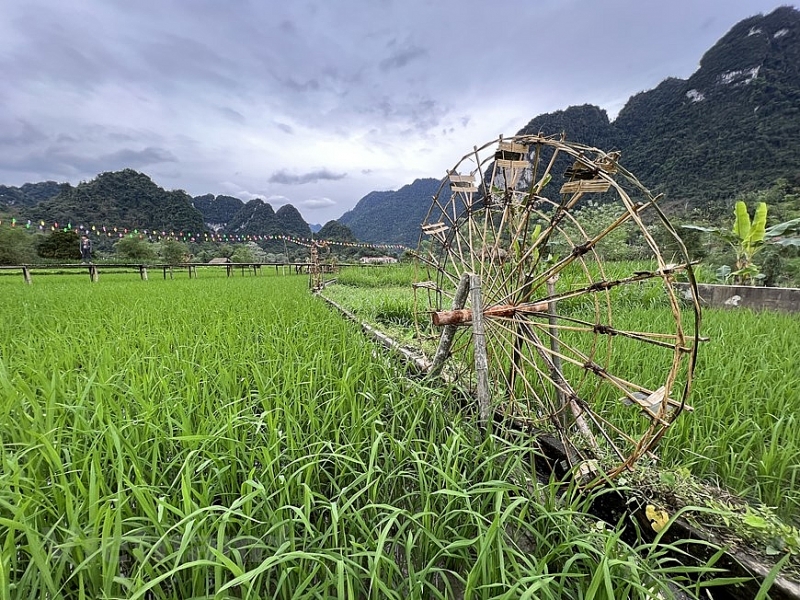 ទេសភាពដ៏ស្រស់ស្អាត Non Nuoc Tuyen Quang: ប្រដូចជា ឈូងសមុទ្រ Ha Long នៅលើដីគោកនៅកណ្តាលភាគឦសានវៀតណាម ទេសភាពដ៏ស្រស់ស្អាត ទឹកដី Tuyen Quang: ប្រដូចជា ឈូងសមុទ្រ Ha Long នៅលើដីគោកនៅកណ្តាលភាគឦសានវៀតណាម