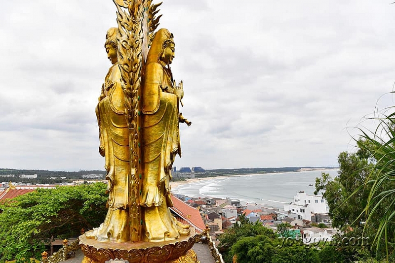 ទស្សនារូបសំណាកព្រះពុទ្ធភ្លោះខ្ពស់ជាងគេនៅប្រទេសវៀតណាមនៅ Quy Nhon