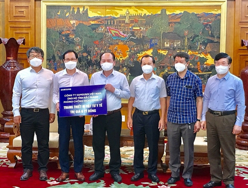 សាមស៊ុង (Samsung) រួមដៃជាមួយវៀតណាម ដើម្បីប្រយុទ្ធបុ្រឆាំងនឹងជំងឺកូវីដ-១៩