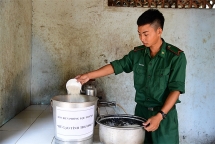 គ្រាប់អង្ករពោរពេញទៅដោយមនោសញ្ចេតនាដ៏ថ្លៃថ្លានៅឯតំបន់ព្រំដែន