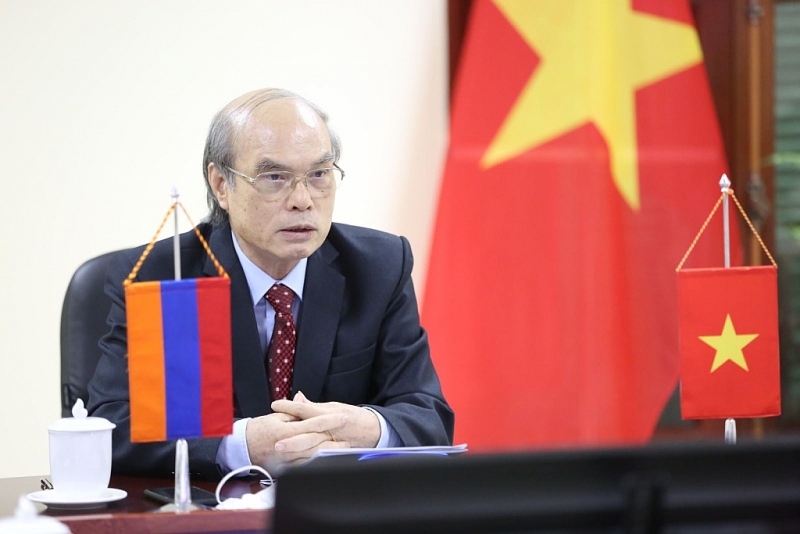 ការជួបជុំគ្នាក្នុងឱកាសខួបលើកទី ៣០ ទិវាបុណ្យឯករាជ្យជាតិនៃសាធារណរដ្ឋអាមេនី