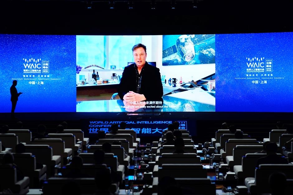 Elon Musk delivers virtual speech for WAIC 1422 23c7712c b3c6 4397 b30d a5046788677d 0