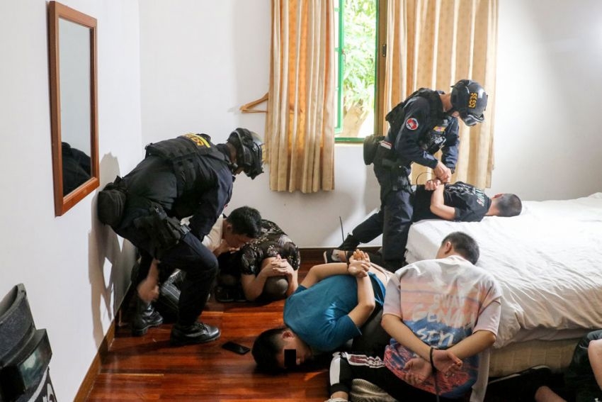 29 Chinese nationals were charged on kidnapping activities. Photo: Phnom Penh Post 0102 1