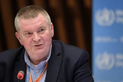 WHO emergencies chief Michael Ryan. Photo: AFP 0117 829526