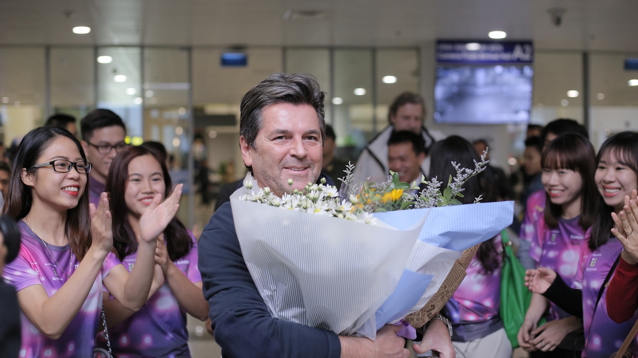 Modern Talking's Anders returns to Hanoi