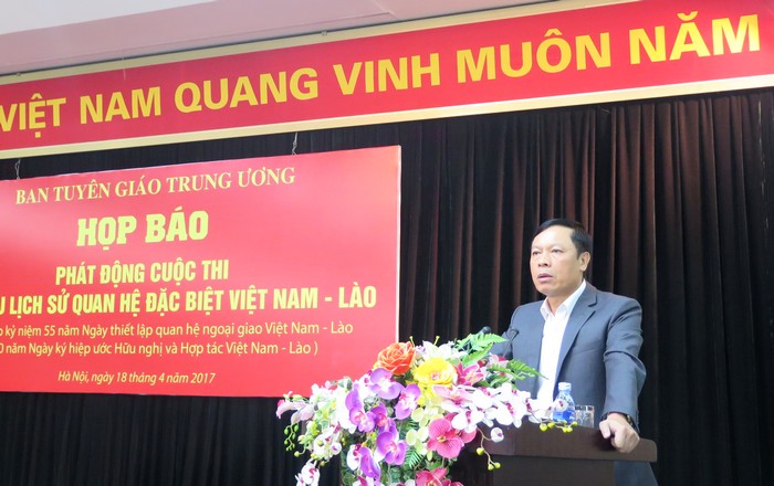 Competition on Vietnam-Laos relations history launched