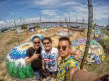 Colourful art road in Quang Nam’s small fishing village