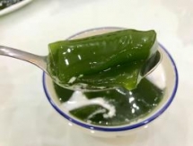bean porridge with tofu and pickled eggplants a good way to cool down in hanoi summer