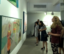 artworks of vietnamese korean artists showcased in joint exhibition