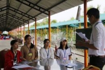 room to read organises summer camp for nearly 200 girls in vinh long