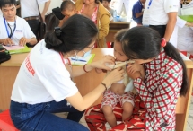 Free surgery for children with harelip and cleft palate in Mekong Delta