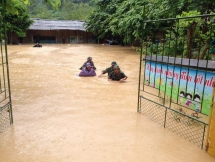 floods kill 18 people cause huge damage to northern mountainous provinces