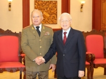 party chief commits support to defence ties with cuba