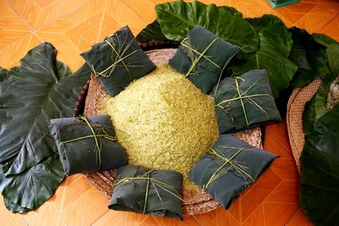 Молоденький клейкий рис 