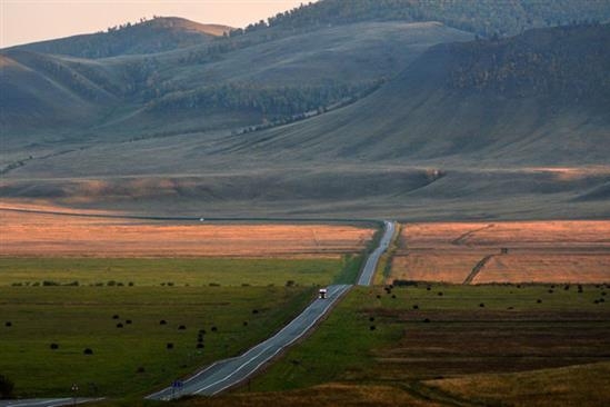 Уникальная красота Сибири в середине осени Уникальная красота Сибири в середине осени