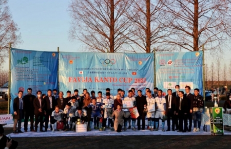 Футбольный турнир FAVIJA Kanto Cup 2021 объединяет вьетнамскую общину в Японии