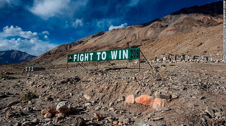 EVFTA EVIPA Do Vietnamese enterprises lift themselves up to win at home An Indian military banner post is seen next to a road in Ladakh in 2012. The region shares a border with both China and Pakistan.