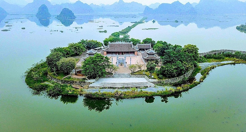 undefined Tam-Chuc-Pagoda:-The-Largest-Pagoda-Complex-Beckons-Tourists,-Pilgrims