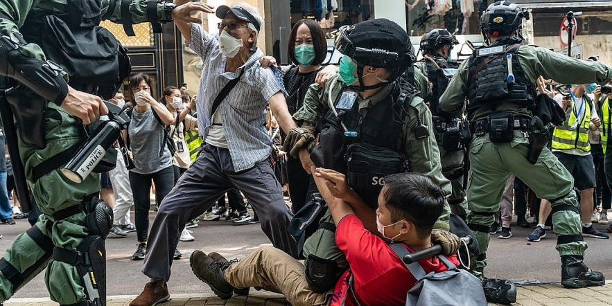 undefined China Control over Hong Kong, Trump Administration Put New Restrictions on the Territory