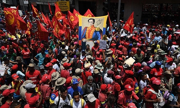 Venezuela về đâu khi đảo chính "chìm xuồng"? dao chinh chim xuong venezuela ve dau