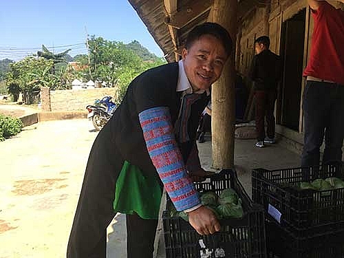 Người Mông Sơn La học trồng rau sạch nguoi mong son la hoc trong rau sach