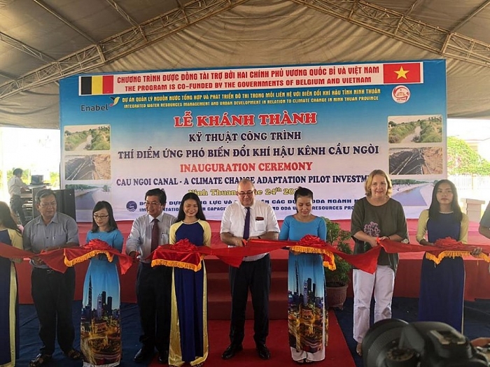 khanh thanh kenh thoat nuoc hien dai do chinh phu bi tai tro tai ninh thuan