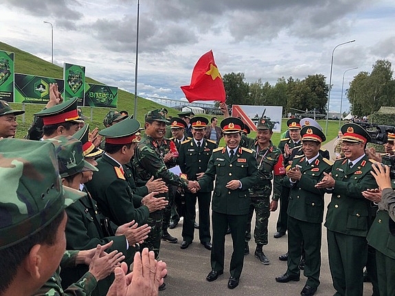 Việt Nam giành ngôi Á quân đua xe tăng tại Nga army games 2019 doi tuyen xe tang viet nam gianh ngoi a quan