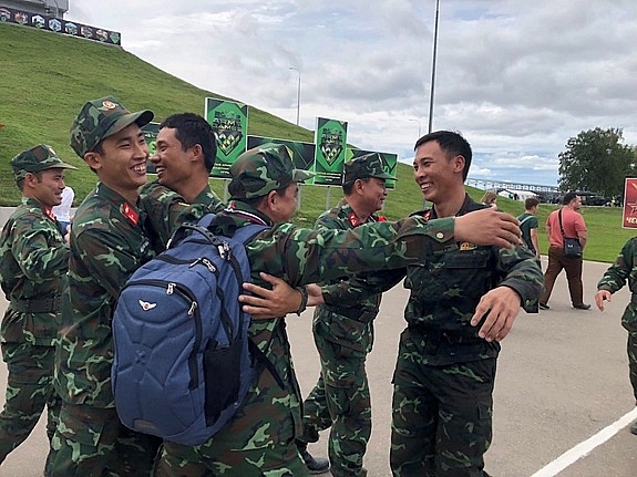 Việt Nam giành ngôi Á quân đua xe tăng tại Nga army games 2019 doi tuyen xe tang viet nam gianh ngoi a quan