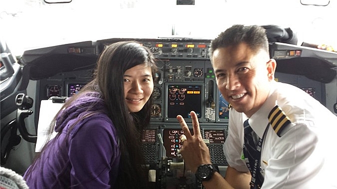 Nữ phi công gốc Việt muốn bay "độc hành" vòng quanh thế giới nu phi cong goc viet va du an lon mot minh bay vong quanh the gioi