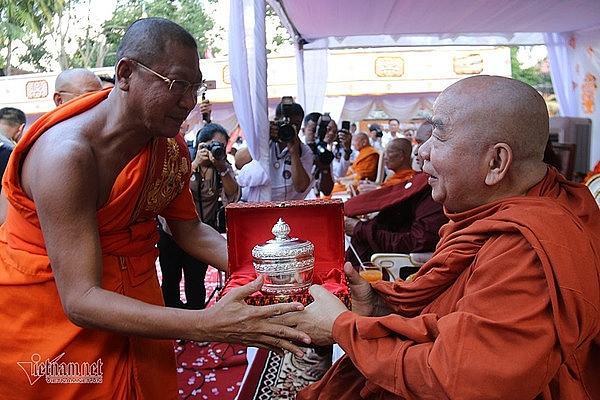 53 nhà sư từ 5 quốc gia lưu vực sông Mekong giao lưu văn hoá tôn giáo phat giao vun dap gia tri hoa binh 5 quoc gia mekong