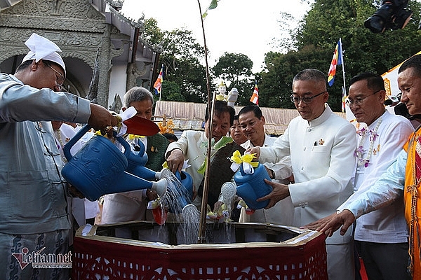 53 nhà sư từ 5 quốc gia lưu vực sông Mekong giao lưu văn hoá tôn giáo phat giao vun dap gia tri hoa binh 5 quoc gia mekong