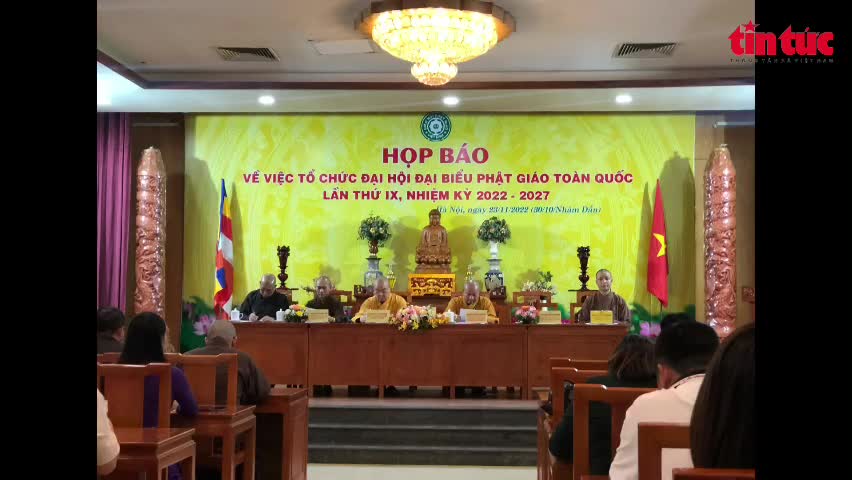Sẽ có hơn 1.000 đại biểu về dự Đại hội đại biểu Phật giáo toàn quốc lần thứ IX Sẽ có hơn 1.000 đại biểu về dự Đại hội đại biểu Phật giáo toàn quốc lần thứ IX