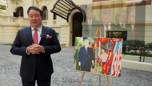 Video kỷ niệm 30 năm quan hệ Việt Nam - Hoa Kỳ