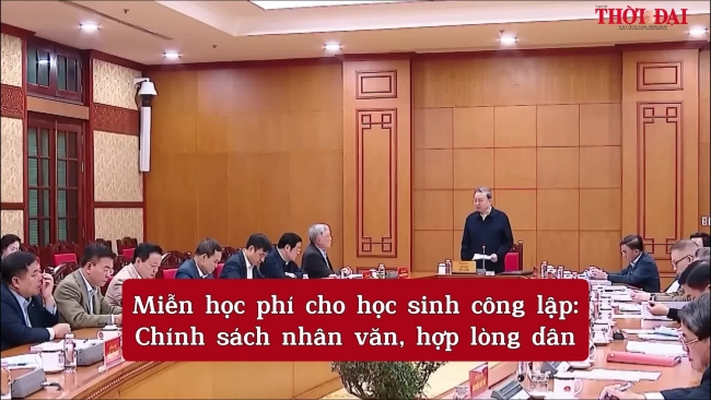 Miễn học phí cho học sinh công lập: Chính sách nhân văn, hợp lòng dân
