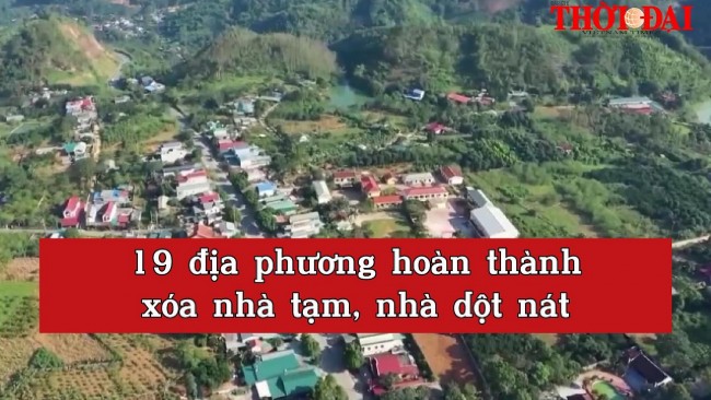 Xóa nhà tạm, nhà dột nát