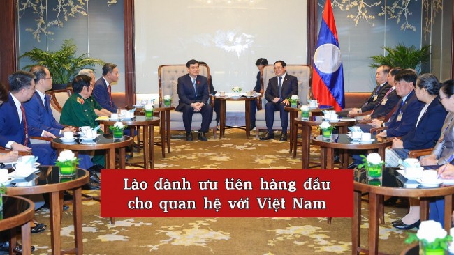 [Video] Lào dành ưu tiên hàng đầu cho quan hệ với Việt Nam