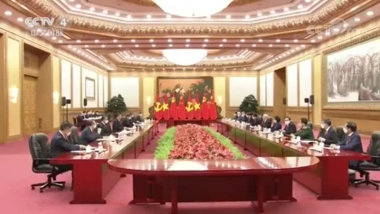 进一步加强和深化越中全面战略合作伙伴关系