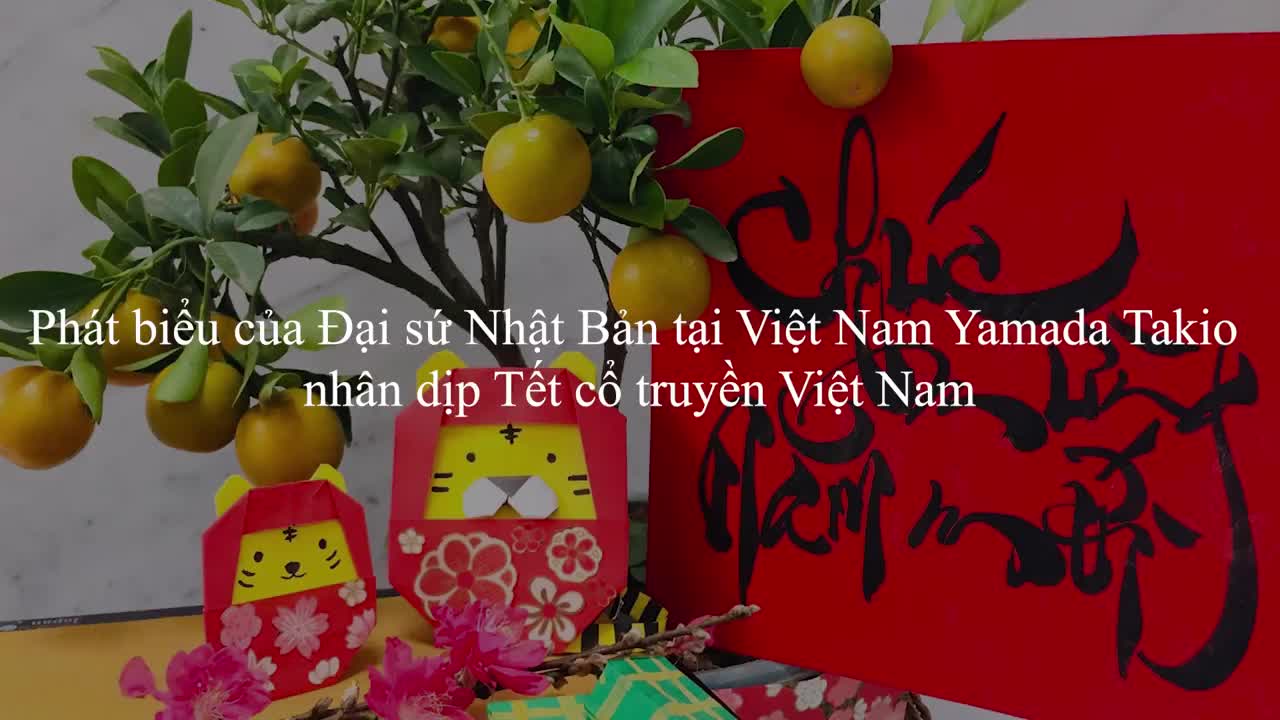 Đại sứ Yamada Takio hy vọng quan hệ Nhật Bản - Việt Nam phát triển sâu rộng trong thời gian tới Đại sứ Yamada Takio hy vọng quan hệ Nhật Bản - Việt Nam phát triển sâu rộng trong thời gian tới