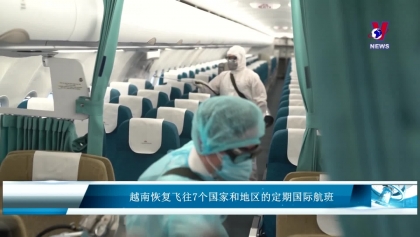 越南恢复飞往7个国家和地区的定期国际航班