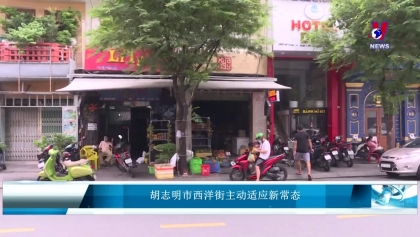 胡志明市西洋街主动适应新常态