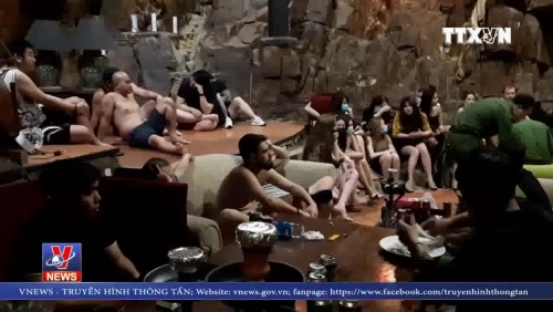 Ngăn kịp thời hàng chục du khách nước ngoài tổ chức "tiệc ma túy"