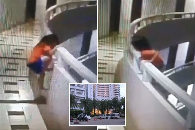 Video: Bé gái mộng du rơi từ tầng 11 của khách sạn và cái kết khó tin