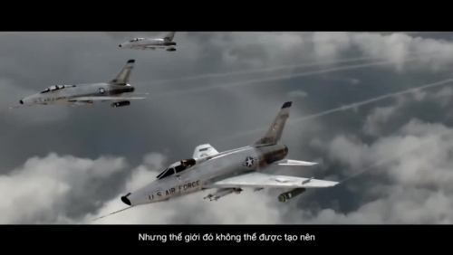 Video: Mãn nhãn với trailer phim 3D "Không chiến Việt Nam" đầy bi tráng
